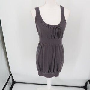 Mai Tai Gray Tank Style Sweater Dress Size M/L